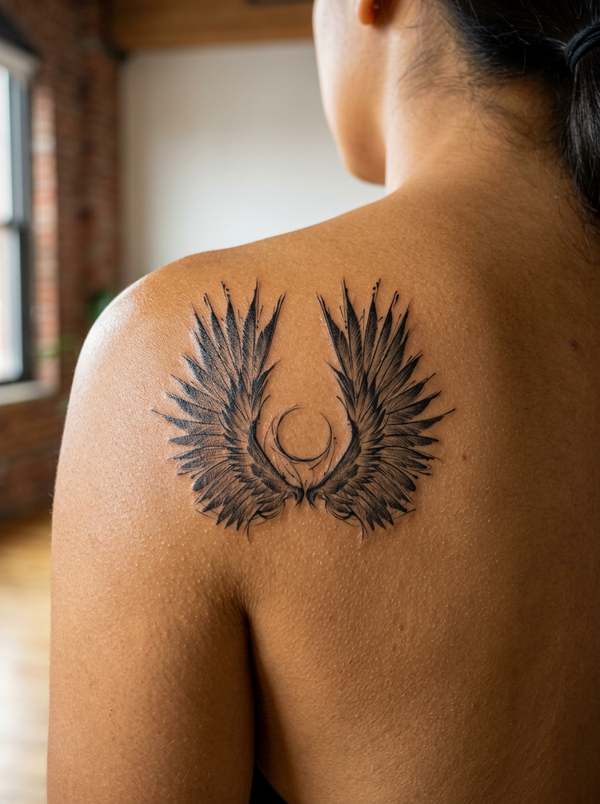 Wings of Ascension (6 Pack) semi-permanent tattoo