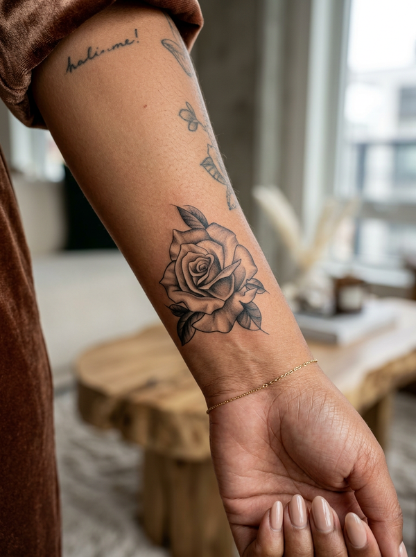 Rose Thorns (8 Pack) semi-permanent tattoo