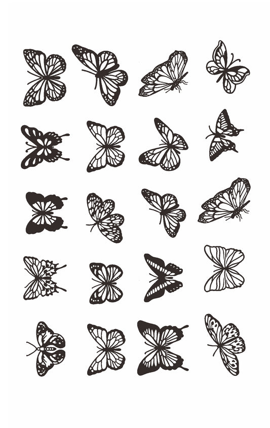 Variation of Butterflies Wings
