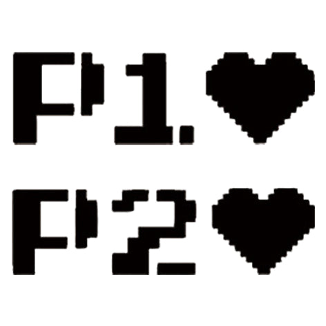 P1 & P2 Gamer Love