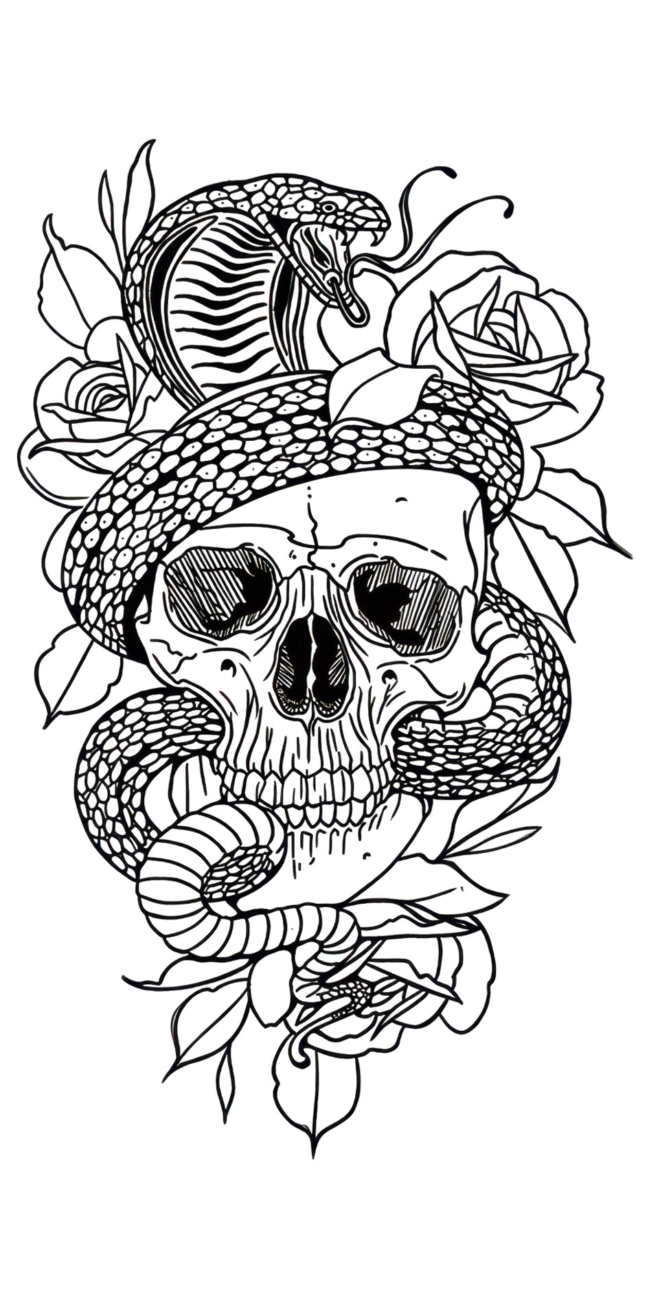 Blooming Serpent Skull