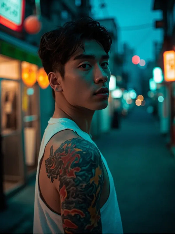 Japanese temporary tattoos