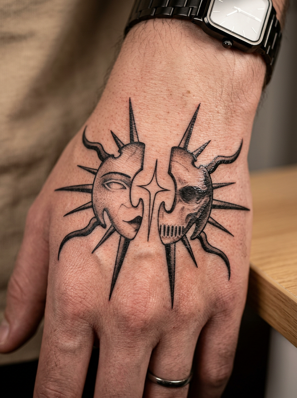 Duality of Existence (6 Pack) semi-permanent tattoo