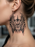 Abstract Web & Star (6 Pack) semi-permanent tattoo