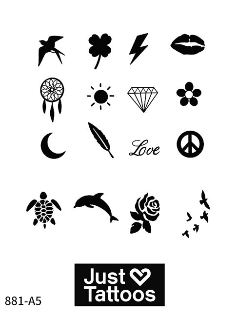 Small animals, symbols-811-a5-1