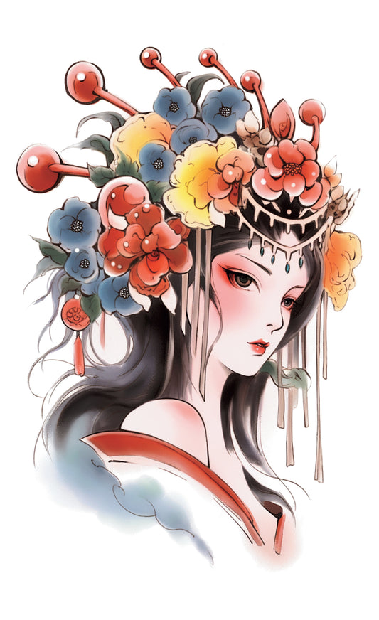 Colored Geisha