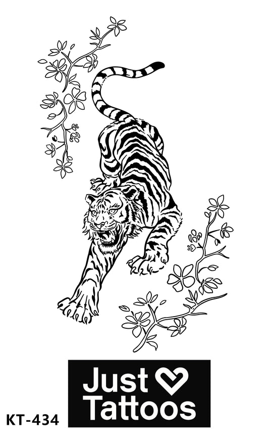 Bold Botanical Tiger
