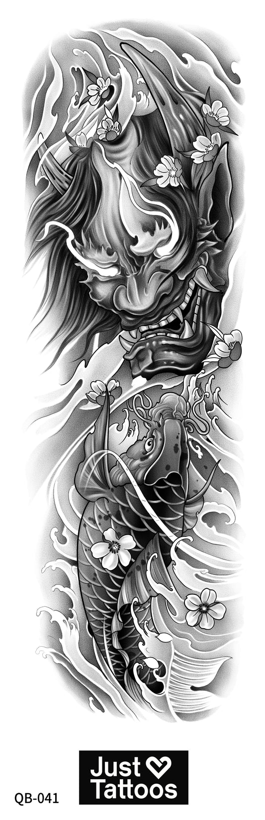 Oni, Koi Traditional Art