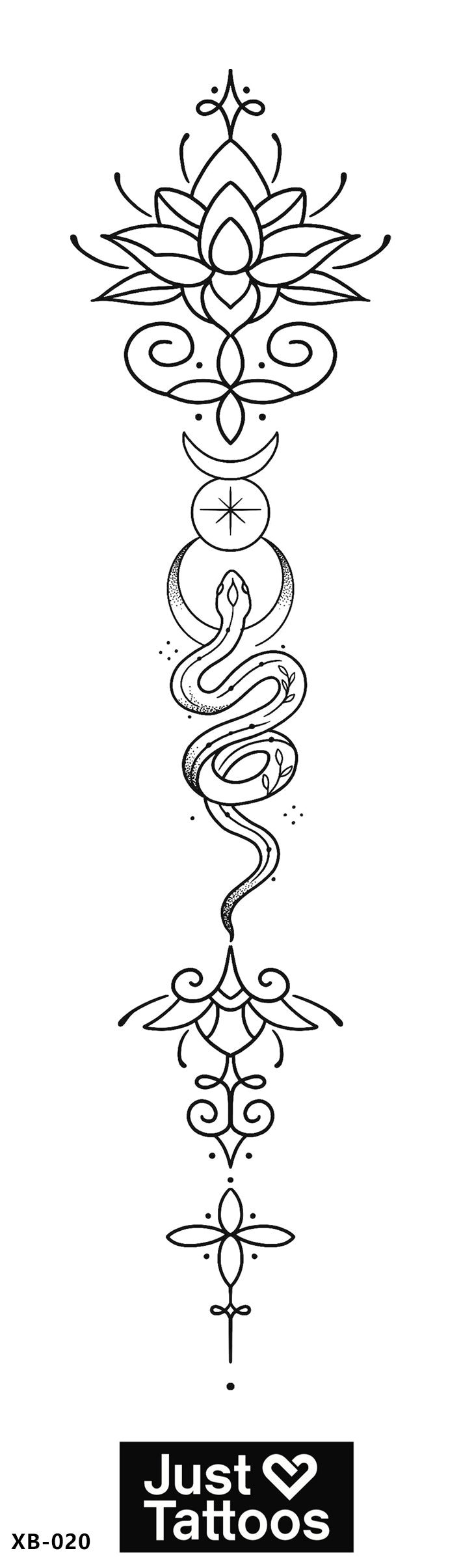 Whimsy Lotus & Snake Trail