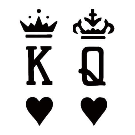King & Queen of Hearts