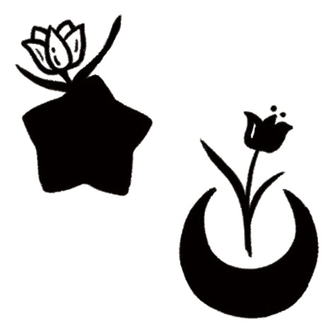 Star & Moon Bloom Duo
