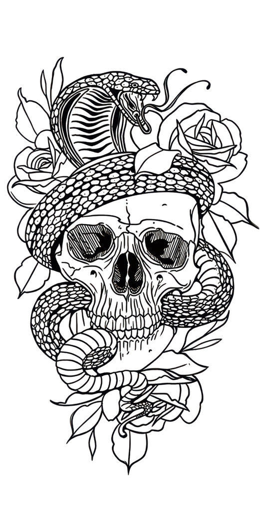 Blooming Serpent Skull