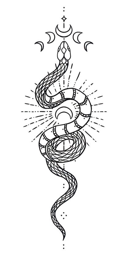 Whimsy Celestial Snake