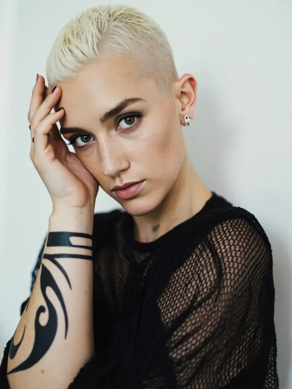 Blackwork temporary tattoos