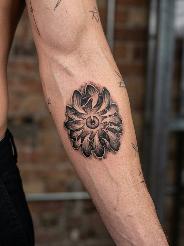 Eye with Claws (6 Pack) semi-permanent tattoo