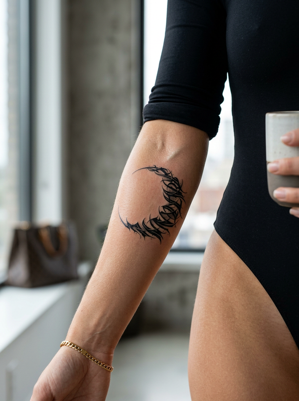 Lunar Glyphs (6 Pack) semi-permanent tattoo