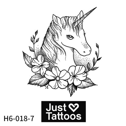 Floral Unicorn (8 Pack)