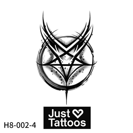 "Infernal Sigil" Gothic Pentagram (6 Pack) | 3.15 in × 3.15 in.