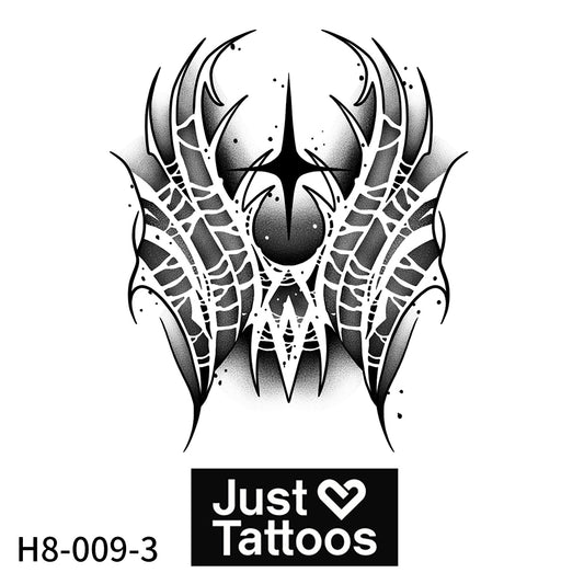 Abstract Web & Star (6 Pack) | 3.15 in × 3.15 in