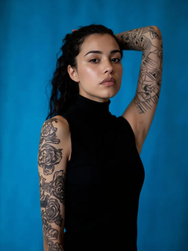 Fake sleeve tattoos